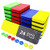 Mini Dry Erase Erasers  IHPUKIDI 24 Pack Magnetic Whiteboard Dry Erasers Chalkboard Cleaner Wiper for Kids and Classroom Teacher Supplies  Home and Office