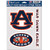 WinCraft NCAA Auburn Tigers Decal Multi Use Fan 3 Pack  Team Colors  One Size