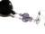 ATLanyards Purple Beaded Lanyard Retractable Badge Reel  Teacher Id Holder  Nurse Gift  Beaded 25