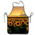 YISHOW Sunflower Adjustable Bib Apron - Washable Unisex Cooking Kitchen Aprons for Chef