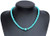Blue Turquoise Stone Beaded Necklace Chunky Necklace Turquoise Necklace Statement Necklace