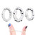 Tamama Stretch Bands Waterproof Exercise Silicone Ring 3pcs