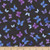 Timeless Treasures Pansy Paradise Printed Butterflies Fabric  Black