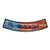 One Nation Under God US Flag Rocker Patch  Small Size