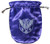 Blue Satin Owl Tarot Rune Bag