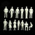 100PCs Unpainted Tiny People Figures  Gdaya 1 50 Scale Model Trains Architectural O Scale Sitting and Standing Miniatures Figures