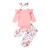 3PCS Infant Toddler Baby Girl Clothes Ruffle Romper Bodysuit Floral Halen Pants Headband Outfits  U Floral 04  18-24 Months 3PCS Infant Toddler Baby Girl Clothes Ruffle Romper Bodysuit Floral Halen Pants Headband Outfits  U Floral 04  18-24 Months