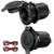2 Pack Cigarette Lighter Socket Car Marine Motorcycle ATV RV Lighter Socket Power Outlet Socket Receptacle 12V Waterproof Plug