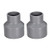 uxcell PVC DWV Reducing Coupling Schedule 40 Gray 40mm x 63mm Socket 2pcs
