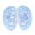 Foot Massager Mat?Foot Acupressure Feet Massager? Reflexology Mat Foot Massager Stimulates Blood Circulation - 1 Pair Foot Shape Mat