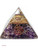 Art Of Creation Crystal Quartz Amethyst Orgone Reiki Pyramid for EMF Protection Energy Generator Meditation Yoga  Purple Amethyst