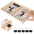 Fast Sling Puck Game  Foosball Winner Desktop Battle 2 in 1 Ice String Board Games  Wooden Sling Hockey Games for Adults Parent-Child Interactive Chess Toy Table