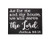 As For Me and My House We Will Serve the Lord - Religious Wood Sign Black