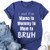 AODONG Shirts for Women  Casual O-Neck Saying Summer Tee Tops Funny Letter Print Casual Loose Short Sleeve T-Shirt Blue