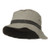 E4hats Big Size Reversible Bucket Hats - Putty Black XL-2XL