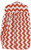 Baby Doll Bedding Chevron Diaper Stacker  Orange