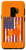 Galaxy S9 Orange Funny Buck Deer Hunting USA America Flag Set Idea Case