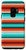 Galaxy S9 Turquoise and Orange Mexican Serape Striped Poncho Pattern Case