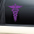Nashville Decals Caduceus Snake Medical Emblem Vinyl Decal Laptop Car Truck Bumper Window Sticker - Purple Nashville Decals Caduceus Snake Medical Emblem Vinyl Decal Laptop Car Truck Bumper Window Sticker - Purple
