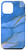iPhone 12 Pro Max Abstract Blue Orange Stone-Like Pattern Aesthetic Case