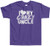 Threadrock Little Girls' I Love My Crazy Uncle Toddler T-Shirt 3T Purple