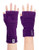 Dahlia Fingerless Gloves for Women - Knit Sythetic Wool  Hand Warmers  Violet Dahlia Fingerless Gloves for Women - Knit Sythetic Wool  Hand Warmers  Violet