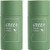 2Pcs Green Tea Purifying Clay Stick Mask  The Green Tea Exfoliating Mask Removes Blackheads And Deep Cleansing Oil Control And Anti-Acne Solid And Fine  Suitable for All Skin Types