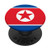 North Korea Korean Flag PopSockets PopGrip  Swappable Grip for Phones  and  Tablets