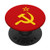 Soviet Russia Communist Hammer  and  Sickle Flag PopSockets PopGrip  Swappable Grip for Phones  and  Tablets
