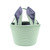 Easter Baskets Easter Bunny Ears Bags - Easter Egg Bunny Bucket for Kids  Green