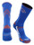 TCK Boise State Broncos Champion Crew Socks  Blue Orange  Large
