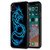 iPhone Xs Max Case,AIRWEE Slim Anti-Scratch Shockproof Silicone TPU Back Protective Cover Case for Apple iPhone Xs Max 2018,Blue Dragon