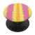 Modern Stripe Pattern Pink Yellow  and  Orange AEW665 PopSockets PopGrip  Swappable Grip for Phones  and  Tablets