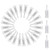 WayJaneDTP 100Pcs Disposable HVLP Paint Filter Gravity Spray Filter Universal Size HVLP Gravity Feed Paint Strainers Fine Mesh