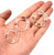 SOCOAT Waterproof Exercise Silicone Ring 3pcs LGH