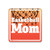 PetKa Signs and Graphics PKBL-0054-NA_10x10"Basketball mom" Aluminum Sign  10" x 10"  White on Net Photo