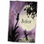3D Rose Believe - Fairy with Dragonflies with Moon and Purple Sky TWL_35696_1 Towel  15" x 22"