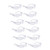 ROAR Clear Safety Glasses 12 pairs per box Eyewear Protective Glasses Safety Goggle Airsoft Goggle  Strong Impact Resistant Lens for Laboratory  Construction  Industrial Safety  Craft