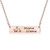 PLITI Mama Gift Mama Llama Bar Necklace Alpaca Llama Jewelry Mother's Day Gift for Her  Lama 1cub NERG