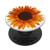 Orange Sunflower PopSockets PopGrip  Swappable Grip for Phones  and  Tablets