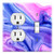 Graphics Wallplates - Geode Texture Purple Pink Strips Print - Outlet Toggle Combo Wall Plate Cover