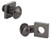 Cuff-Daddy Screw and Nut Bolt Gunmetal Cufflinks with Presentation Box