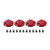 Motor Covers for DJI Mini 2 - Drone Valley Gear  Red