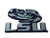LSU Auto Emblem  Tiger Eye  purple trim