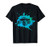 Boy's Monster Truck Blue Paint Splatter Race Truck T-Shirt