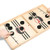 Fast Sling Puck Game Slingshot Game Winner Board Game Wooden Hockey Toy Desktop Battle Game for Parent-Child Family Interactive Chess Toy Board Table Game for Kid Adult