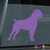 Mister Petlife Cane Corso Sticker Vinyl Auto Window 2 rothbury Purple 9.50" x 8.67"