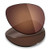 Mryok Polarized Replacement Lenses for Oakley Feedback - Bronze Brown
