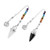 Jovivi 2pcs Natural 7 Chakra Healing Crystals Pendulum for Dowsing Divination Black Obsidian Clear Quartz Pointed Cone Gemstone Reiki Pendulum Pendant with OM Charm Chain