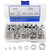 304 Stainless Steel Hex Nuts Assortment Kit for Screw Bolt  Metric M2 M2.5 M3 M4 M5 M6 M8 -315Pcs